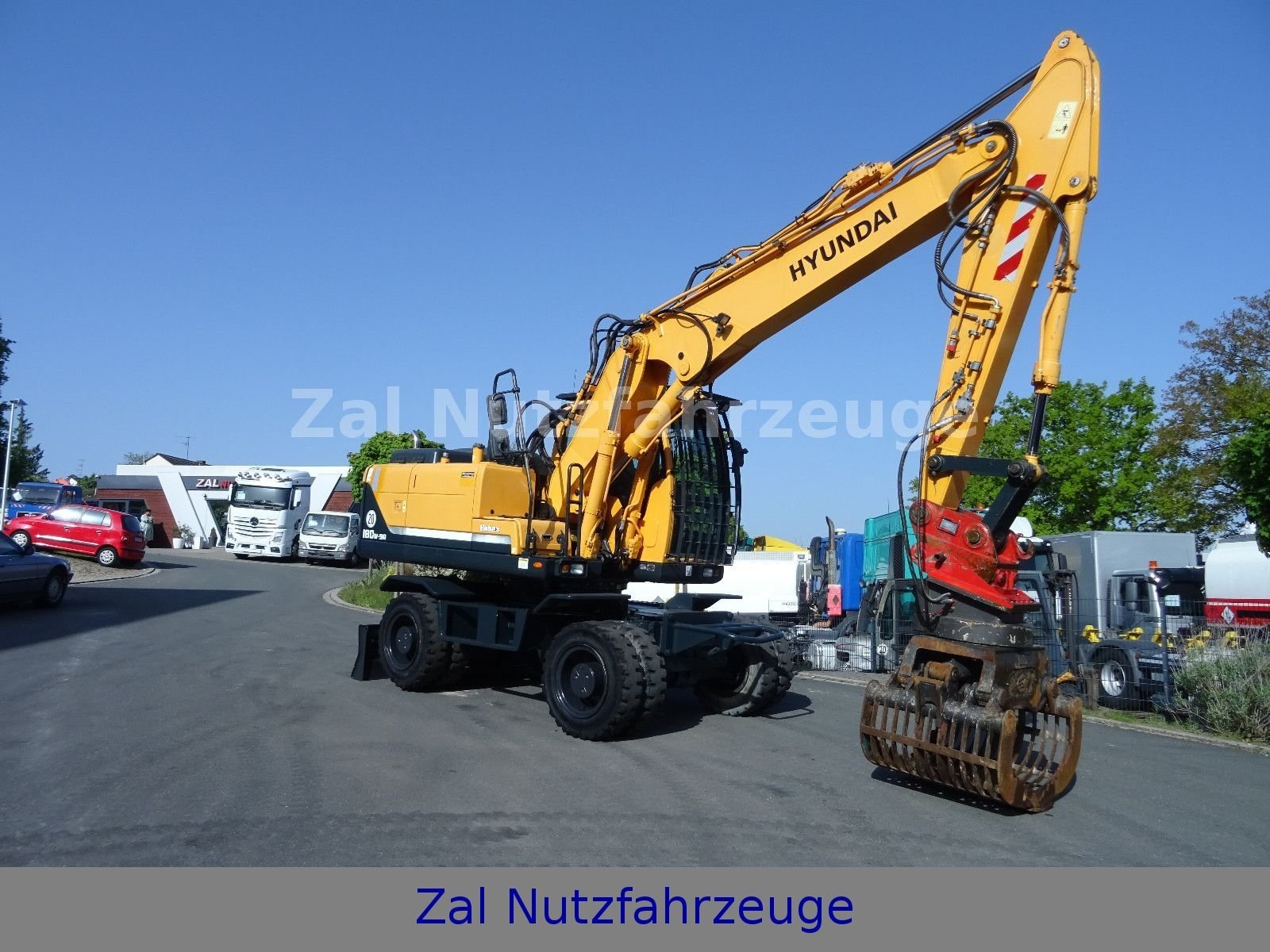 Hyundai R 180 W- 9A  Mit Sortiergreifer