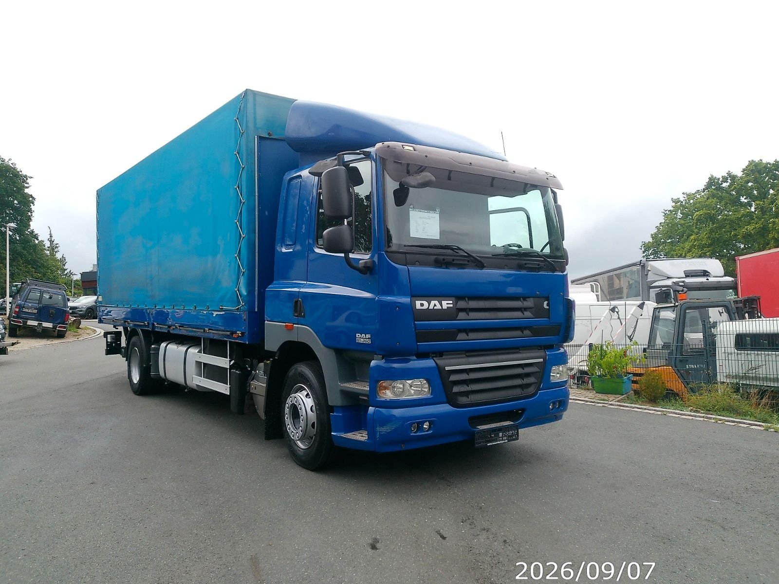DAF CF 85.360 Pritsche/Plane