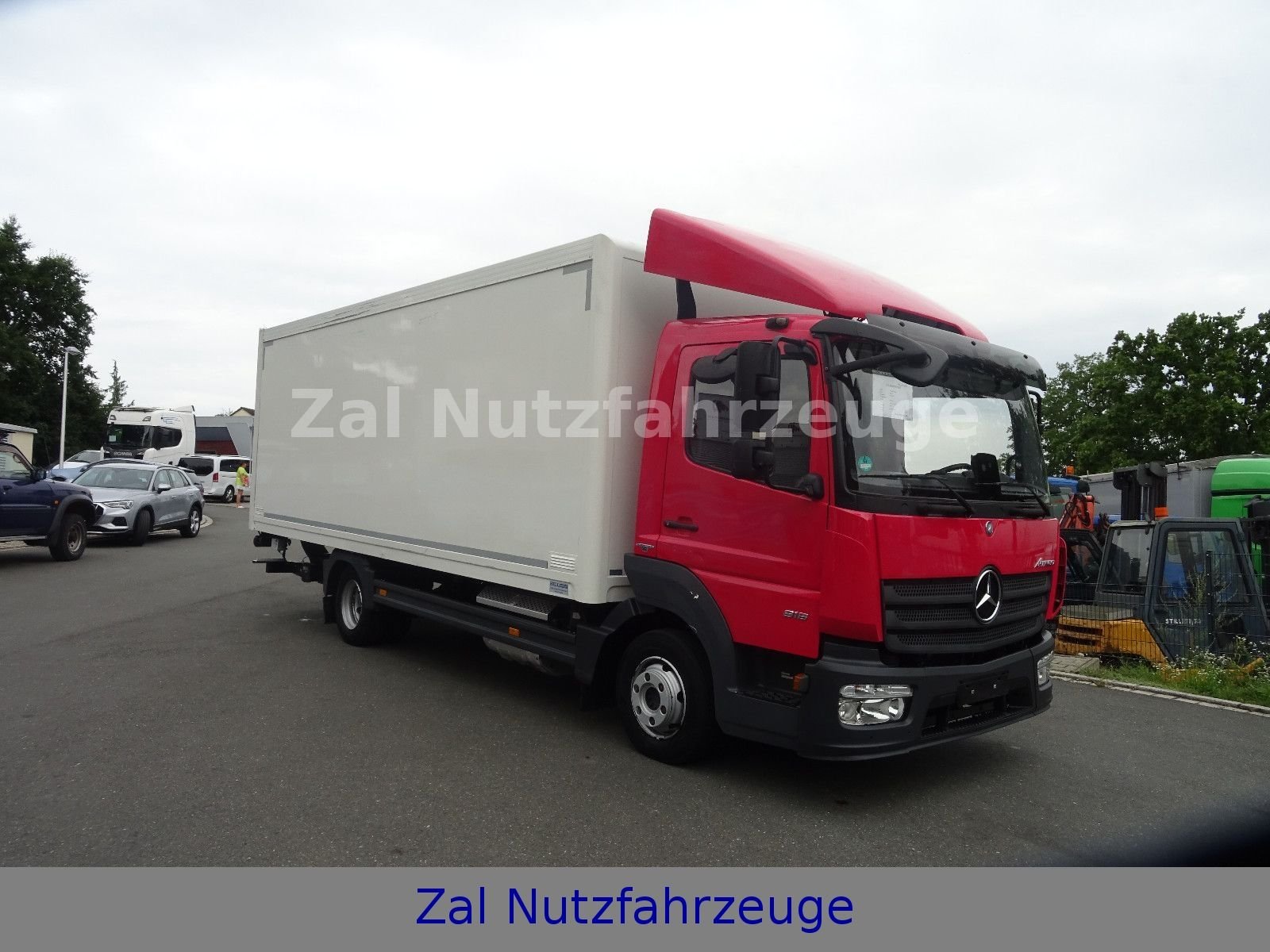 Mercedes-Benz Atego 816, Euro 6, Koffer LBW