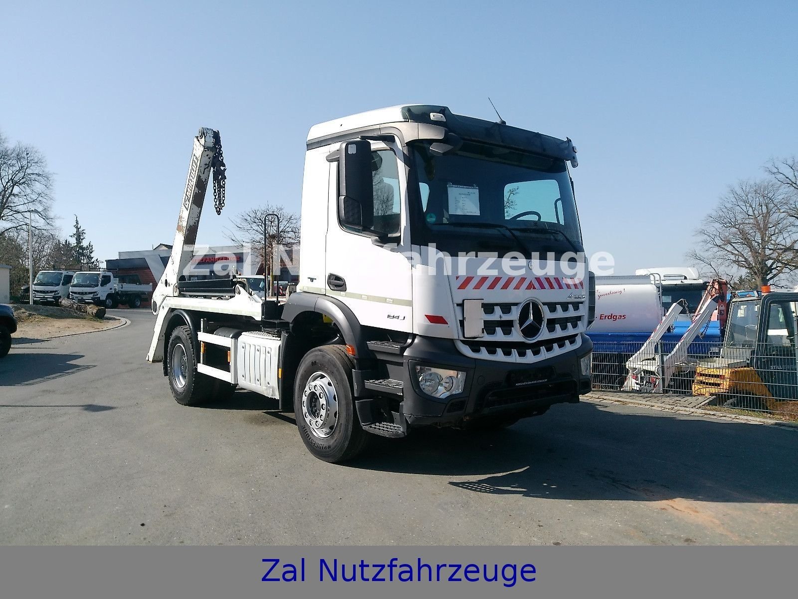 Mercedes-Benz AROCS 1843 Absatzkipper Meiller Teleskop