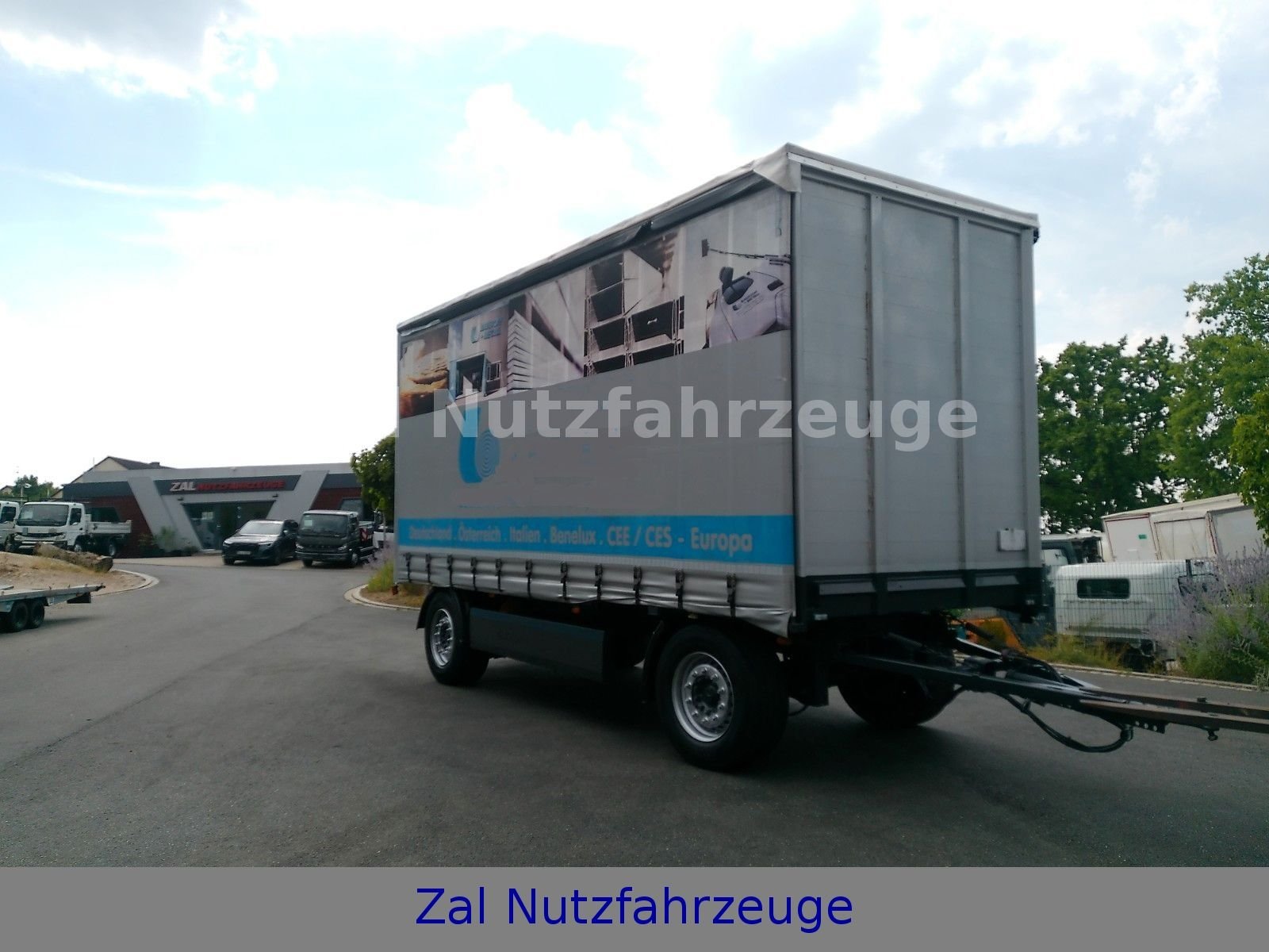 Krone AZF18 Baustoffanhänger